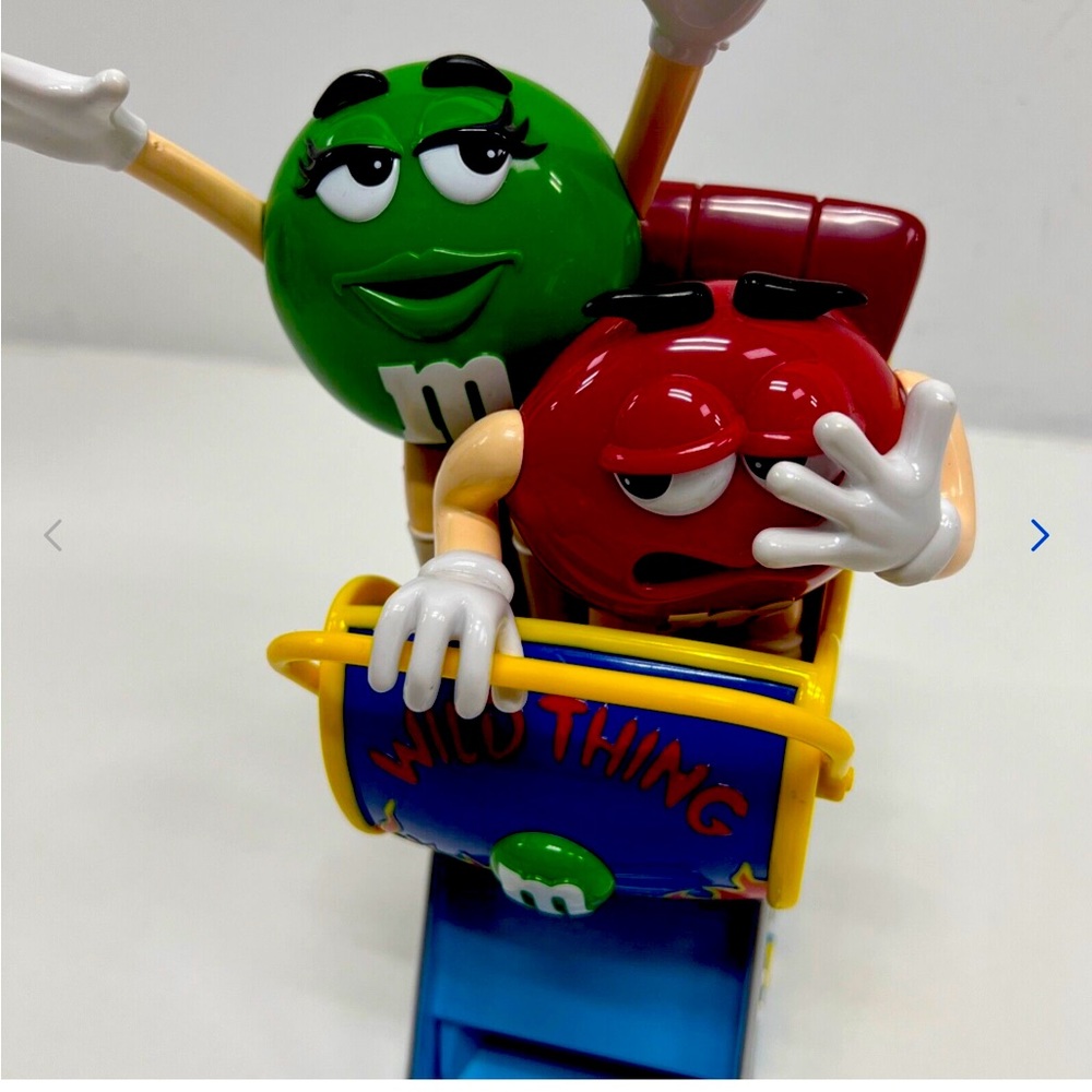 M&M's Wild Thing Roller Coaster Dispenser Limited Edition 2nd Edition 2002